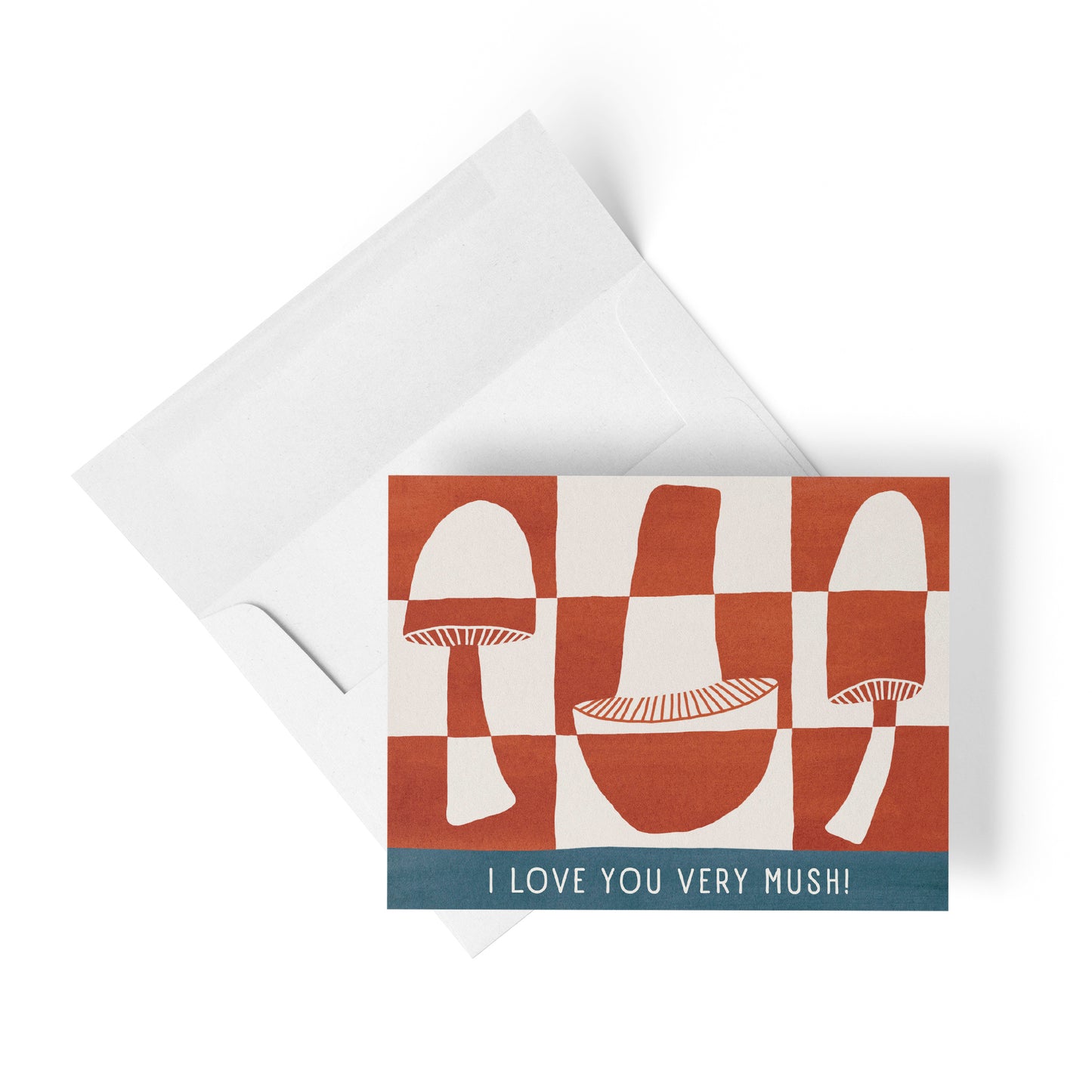 Check Mushroom Love You Card