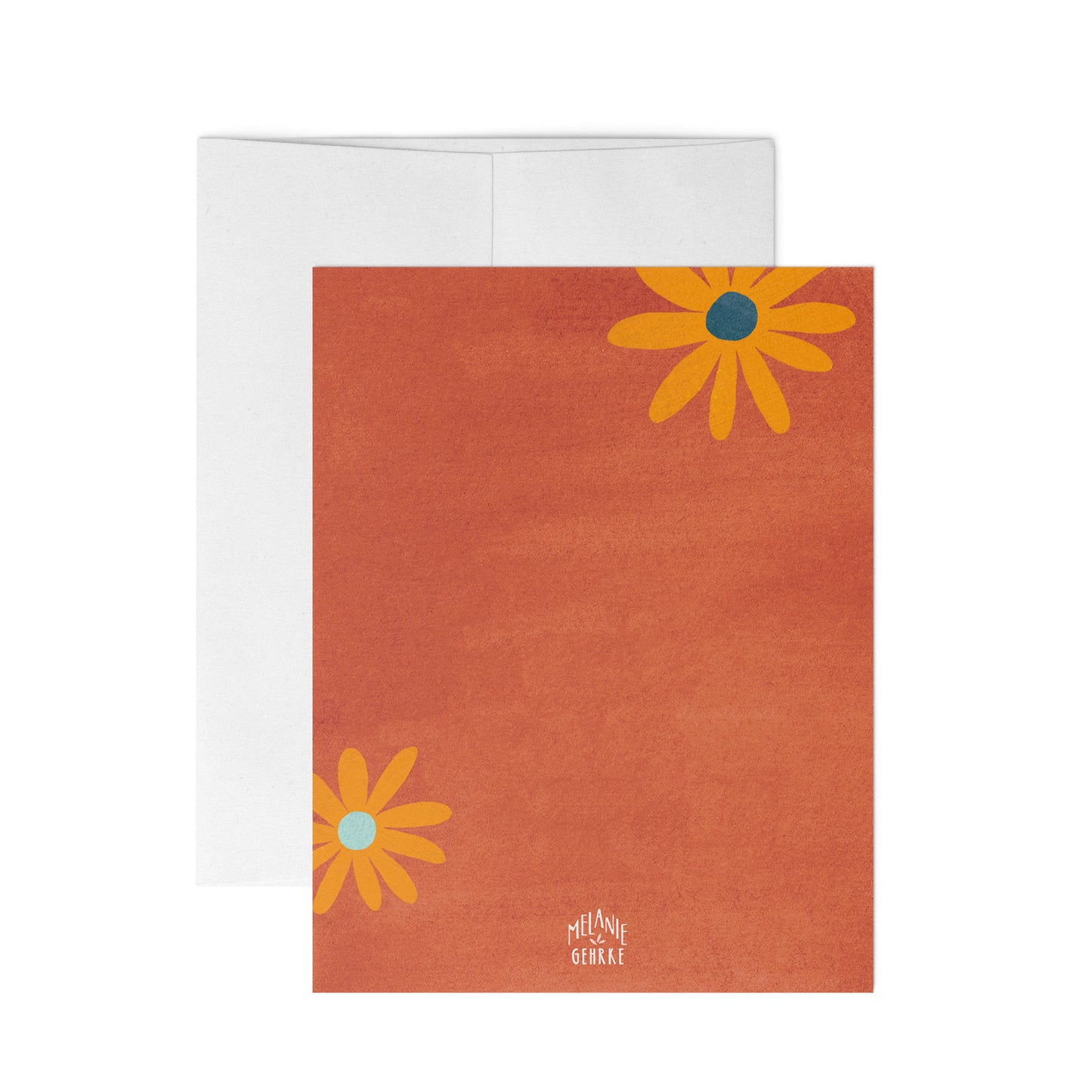 Daisy Stripe Cheers Card