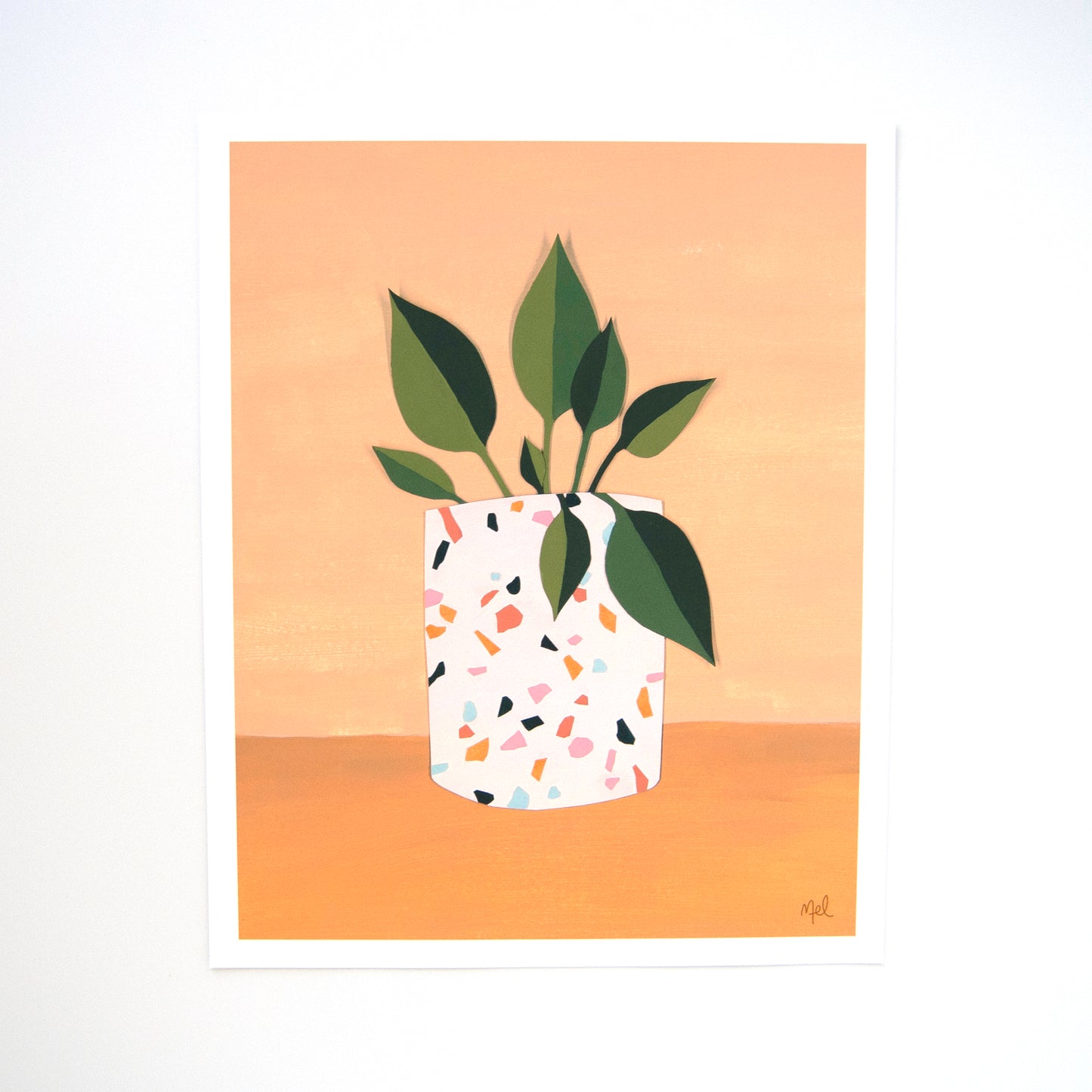 "Sunny Jade Pothos" A Vertical Print